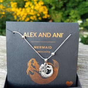 NWT Alex and Ani Mermaid Expandable Necklace